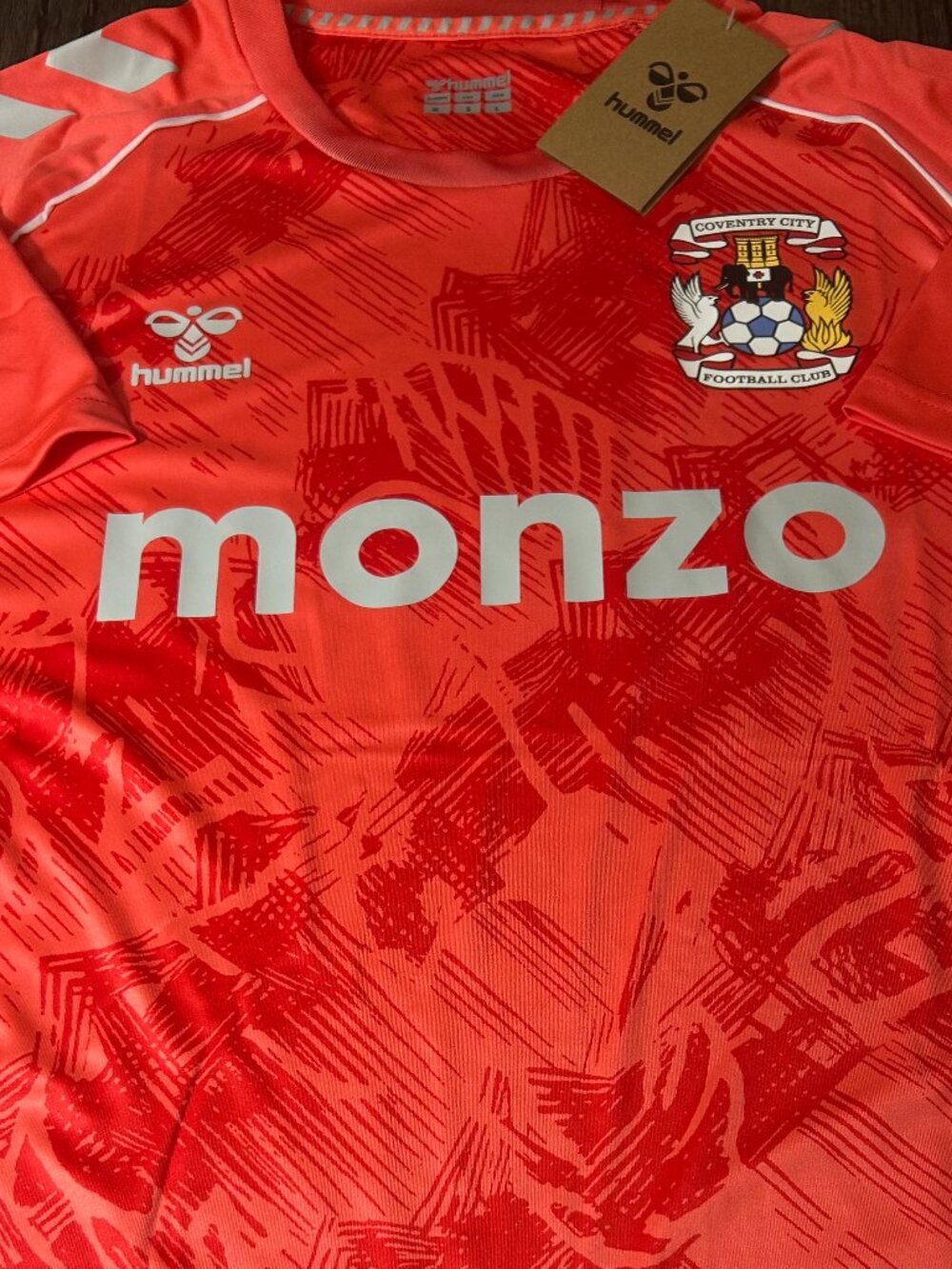 ENGLAND Premier League COVENTRY CITY Men's JERSEY Sz M,L,XL,2XL by Hummel